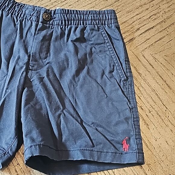 Navy cargo Shorts Polo Ralph Lauren size 7 - Picture 2 of 9